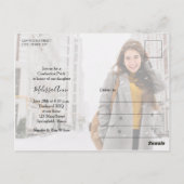 フォトマ数々のルーン卒業パーティー ポストカード (裏面)