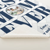 フォトマ最高のムエバーパターンシャーパ毛布 シェルパブランケット (3/4)