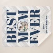 フォトマ最高のムエバーパターンシャーパ毛布 シェルパブランケット (正面(横))