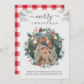 フォトミスタルトーメリークリスマスカスタム シーズンカード (正面/裏面)