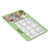 フォトミニパーソナライズされたマグネットカレンダー2018 マグネット (右側)