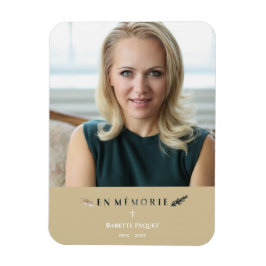 フォトミニマルフランスの主義のメモリアル愛する人々ゴールデン マグネット