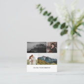 フォトミニマルモダンリスト スクエア名刺 (スタンド正面)