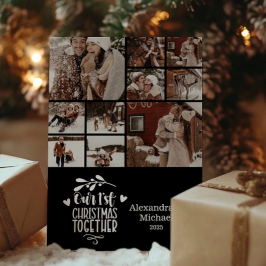 フォトミニマル初めてのクリスマス10枚 シーズンカード