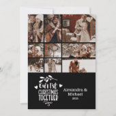 フォトミニマル初めてのクリスマス9 シーズンカード (正面)