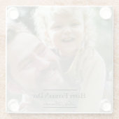 フォトミニマル父の日 ガラスコースター (裏面)