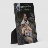 フォトミニマル父の日 |白 フォトプラーク (側面)