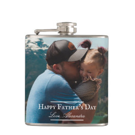 フォトミニマル父の日 |白 フラスク