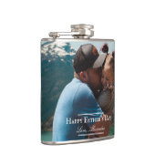 フォトミニマル父の日 |白 フラスク (右)