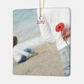 フォトミュージカルブラックストロベリーシャンデリア セラミックオーナメント (左)