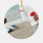 フォトミュージカルブラックストロベリーシャンデリア セラミックオーナメント (正面)