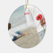 フォトミュージカルブラックストロベリーシャンデリア セラミックオーナメント (左)