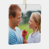 フォトミュージカルブラック&グレー3シャンデリア セラミックオーナメント (右)