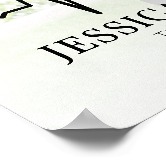 フォトメディカルスクール卒業ウェルカムサイン ポスター (角)