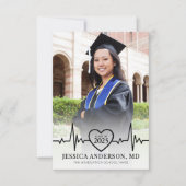 フォトメディカルスクール卒業 案内状 (正面)