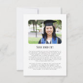 フォトメディカルスクール卒業 案内状 (裏面)