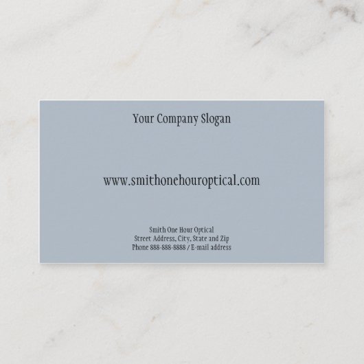 フォトメトリックの名刺 名刺 (裏面)