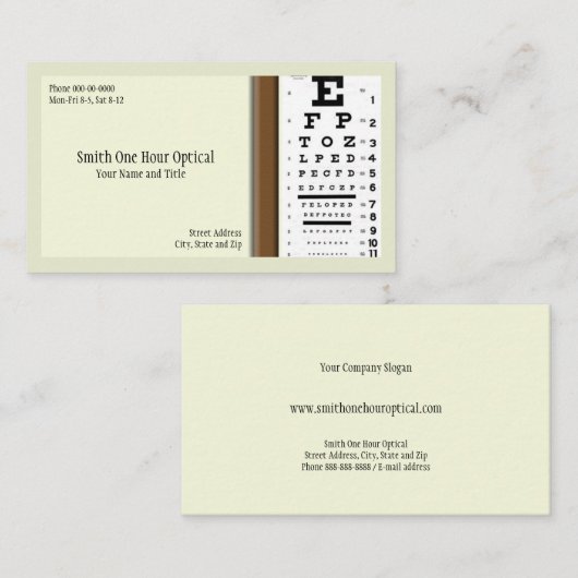 フォトメトリックの名刺 名刺 (正面/裏面)