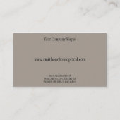 フォトメトリックの名刺 名刺 (裏面)