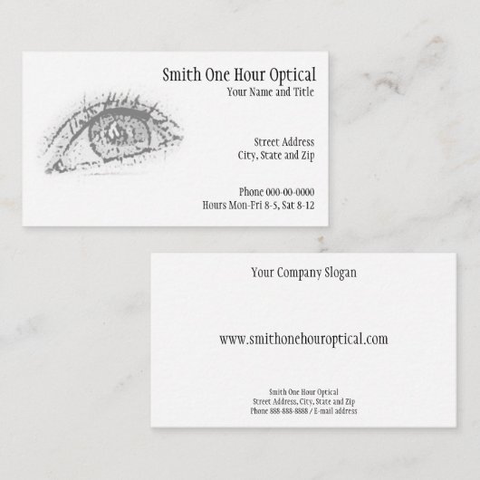 フォトメトリックの名刺 名刺 (正面/裏面)