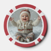 フォトメパーソナライズされたモリ記念 ポーカーチップ (裏面)