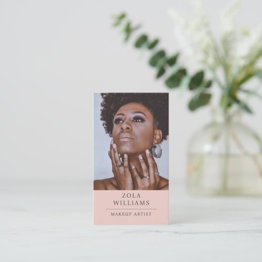 フォトメモダンークアーティスト 名刺 (スタンド正面)