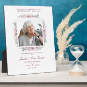 フォトメモブ結婚ランスの親愛ピンク フォトプラーク (側面)