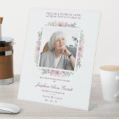 フォトメモブ結婚ランスの親愛ピンク 台座サイン (インサイチュ)