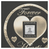 フォトメモリアルの追加 ファブリック (クローズアップ)