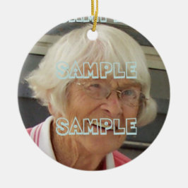 フォトメモリアルオーナメント セラミックオーナメント