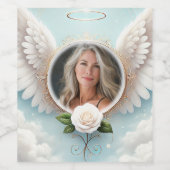 フォトメモリアルカスタムの追加 ワインラベル (シングルラベル)