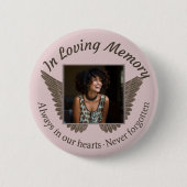 フォトメモリアルカスタムの追加 缶バッジ (正面)