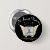 フォトメモリアルカスタムの追加 缶バッジ (正面&裏面)