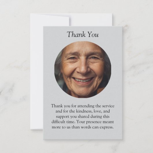 フォトメモリアルカード | パーソナライズカード カード (正面)