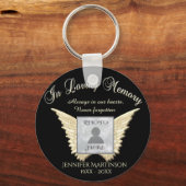 フォトメモリアルキーチェーン キーホルダー (裏面)