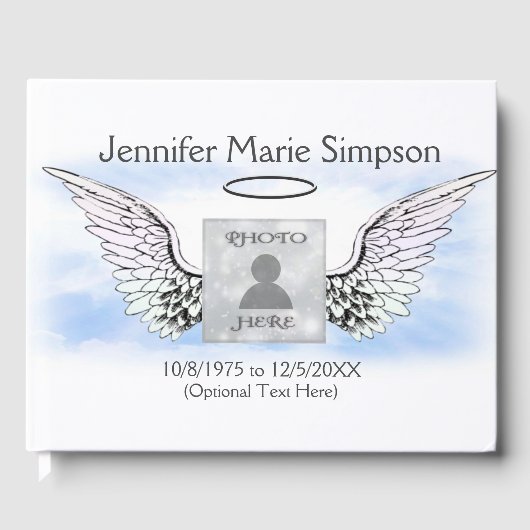 フォトメモリアルゲストブック ゲストブック (正面)