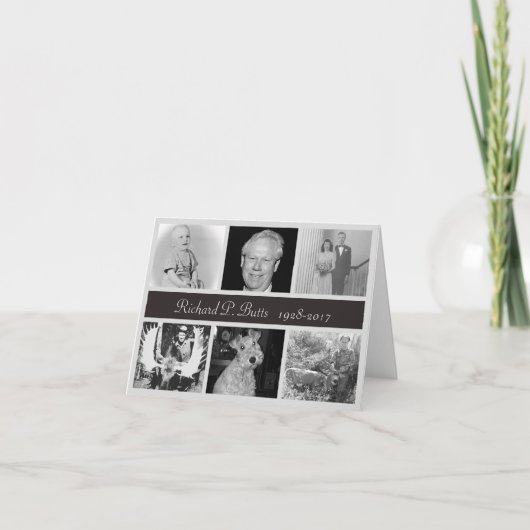 フォトメモリアルサンキューカード サンキューカード (正面)