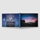 フォトメモリアルサービスの夜空を追加 ゲストブック (全面)