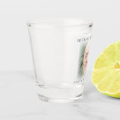 フォトメモリアルショットグラス ショットグラス (左)