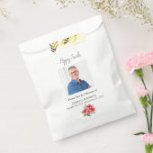 フォトメモリアルポピー種葬儀 フェイバーバッグ (封をした状態)