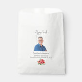 フォトメモリアルポピー種葬儀 フェイバーバッグ (正面)