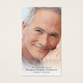 フォトメモリアル引用文祈りの言葉カード (正面)