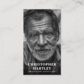 フォトメモリアル悔やみや弔慰祈りの言葉 コーリングカード (正面)