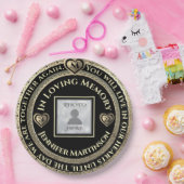 フォトメモリアル愛の記憶 ペーパープレート (パーティー)