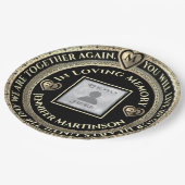 フォトメモリアル愛の記憶 ペーパープレート (アングル)