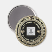 フォトメモリアル愛の記憶 マグネット (正面/裏面)