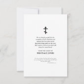 フォトメモリアル正教会 サンキューカード (裏面)