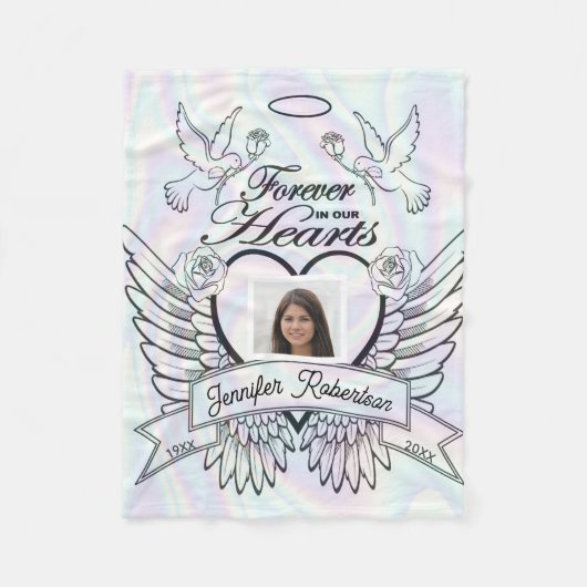 フォトメモリアル毛布 フリースブランケット (正面)