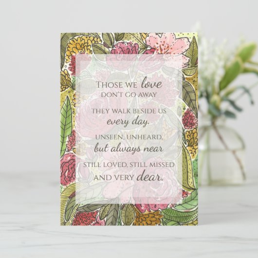 フォトメモリアル水彩フローラ共感票 (スタンド正面)