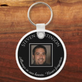 フォトメモリアル永遠に我々のハート キーホルダー (正面)